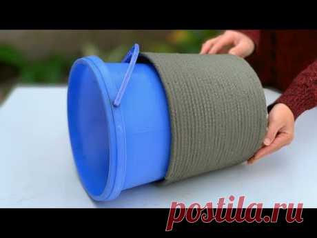 The Idea From Rope and Cement - Great Creativity From Cement