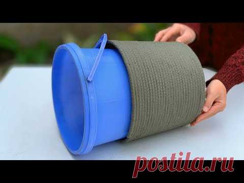The Idea From Rope and Cement - Great Creativity From Cement