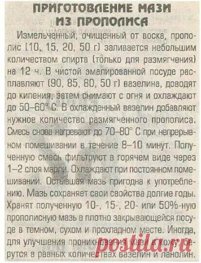 Лечение медом и прополисом    
Сохраните!