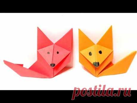 Лисичка сестричка 🦊 Как сделать лису из бумаги