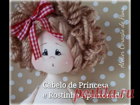 Aprenda a fazer um  lindo Cabelo de Princesa e um Rostinho Apaixonado