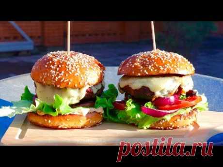 БУРГЕР BBQ ГОТОВИМ НА МАНГАЛЕ
