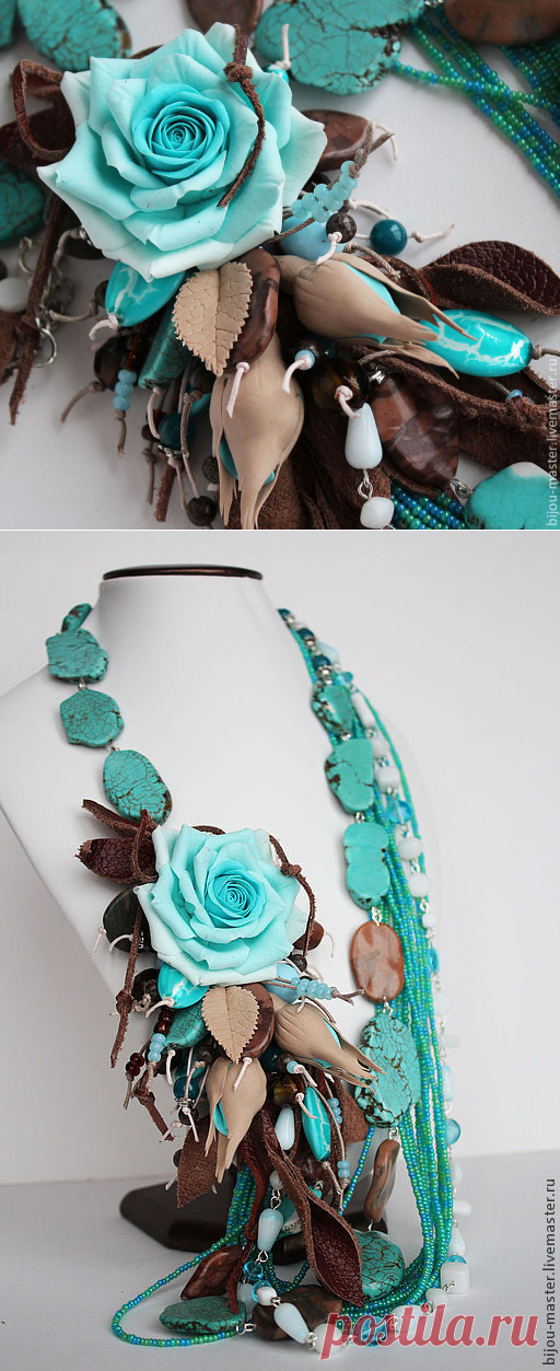 Коллекция авторских работ Бирюзовый шоколад - ЕЛЕНА - Ярмарка Мастеров