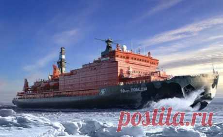 Гроза Арктики: 10 самых впечатляющих ледоколов в мире