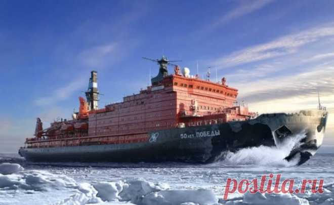Гроза Арктики: 10 самых впечатляющих ледоколов в мире