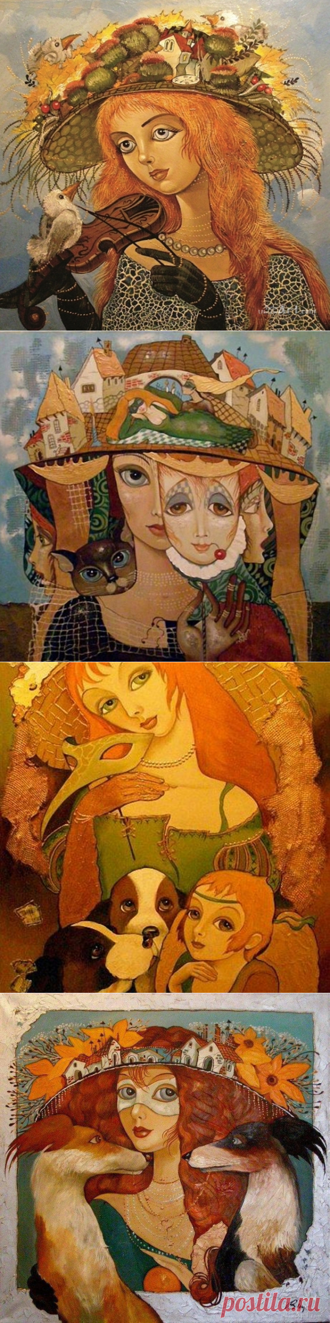 Художник - иллюстратор Ольга Володарская-Ищук