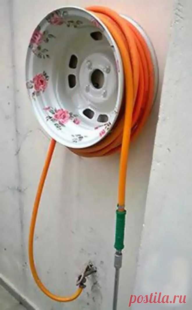 Сокровища Плюшкина: 17 фантастических примеров превращения ненужного хлама в полезные вещички для дома и сада