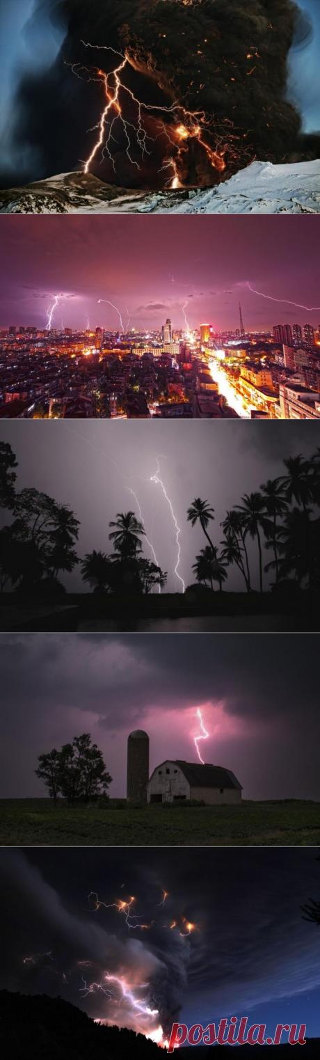 Экспрессивные кадры молний — Наука и жизнь