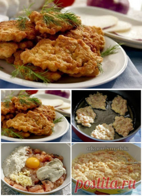 Лучшие кулинарные рецепты: Куриные &quot;растрепки&quot;