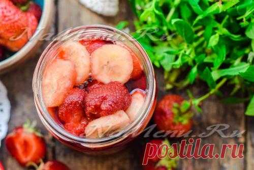 Варенье из клубники с бананом, рецепт