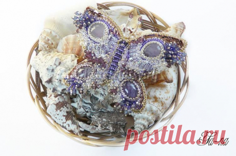 Брошь из бисера своими руками. Бабочка. Мастер-класс с пошаговыми фото