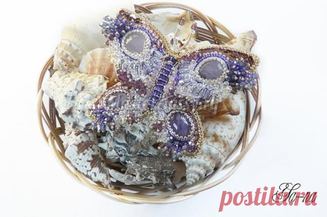 Брошь из бисера своими руками. Бабочка. Мастер-класс с пошаговыми фото