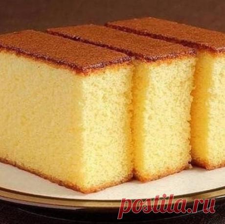 Пирог Манник.   
⠀
Ингредиенты:
⠀
1 стакан Мука
1 стакан Манка
1 стакан Кефир
1 стакан Сахара   
100 гр. Масло сливочное
Яйцо 2 шт.
0,5 ч.л. Сода
⠀