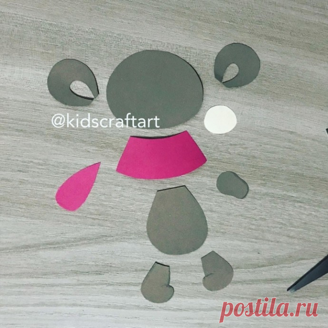 ​Мишутка с букетиком