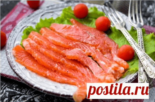 Семга слабосоленая в домашних условиях – 10 рецептов с фото