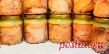 Куриная тушенка для ленивых: вкуснее, чем из магазина — Домашняя кулинария