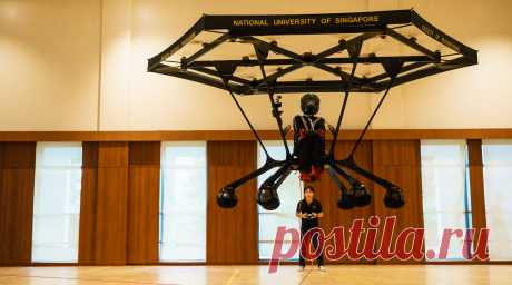 Мультикоптер Snowstorm для транспортировки людей