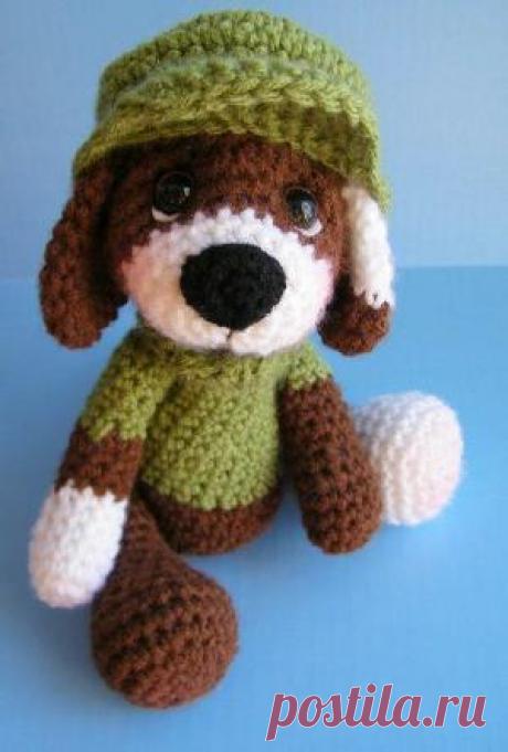 Пёсик 
#Описание@amigurumi_best