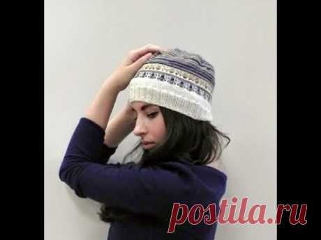 Pletení čepice odshora dolů (1. díl) Knitting hat