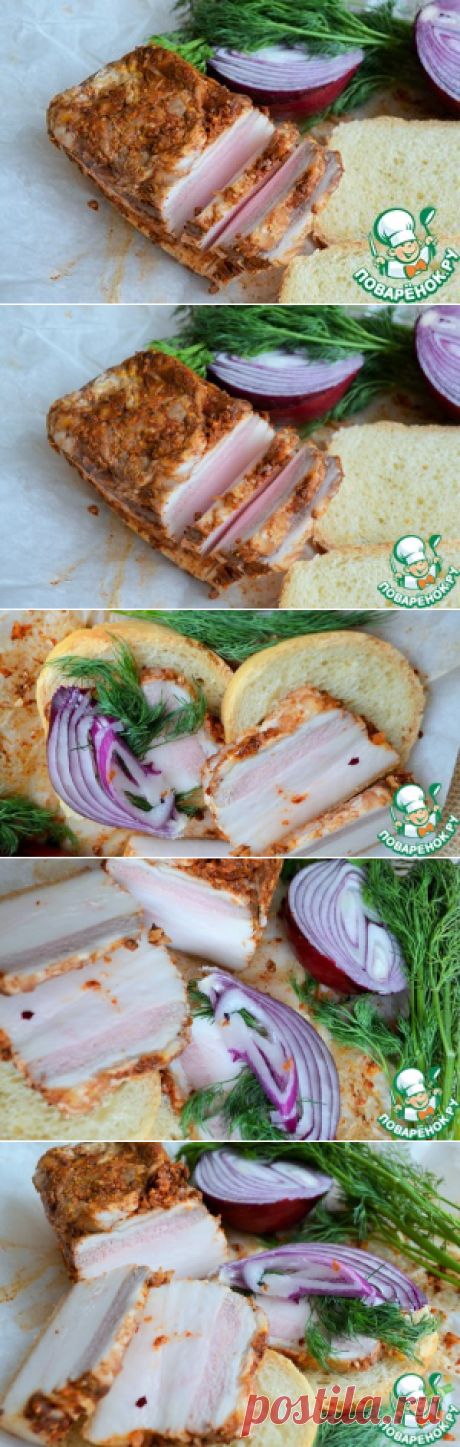 Сало по-венгерски - кулинарный рецепт