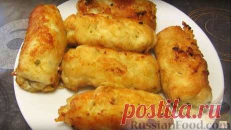 Рецепт: Куриные рулетики с сыром на RussianFood.com