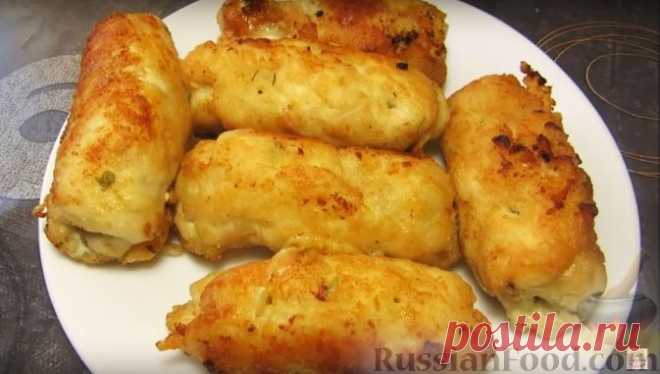 Рецепт: Куриные рулетики с сыром на RussianFood.com