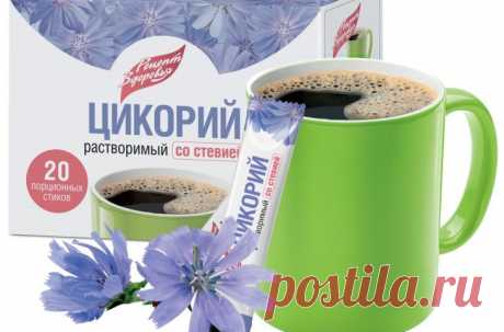 Цикорий способен снизить вес и улучшить структуру волос