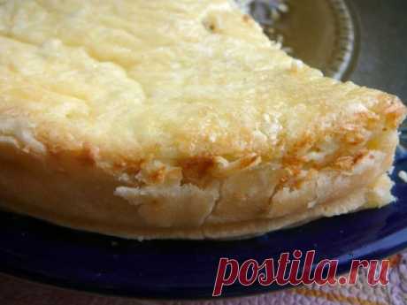 Французский «Луковый пирог» (Quiche aux oignons)