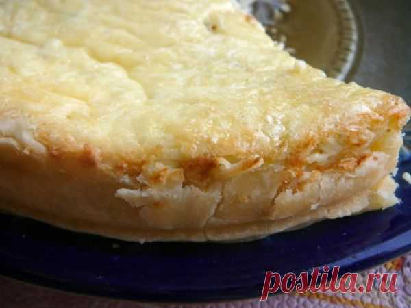 Французский «Луковый пирог» (Quiche aux oignons)