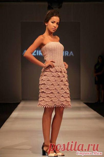 Вяжем вместе платье "Стелла" от Alzira Vieira - Вяжем вместе он-лайн - Страна Мам