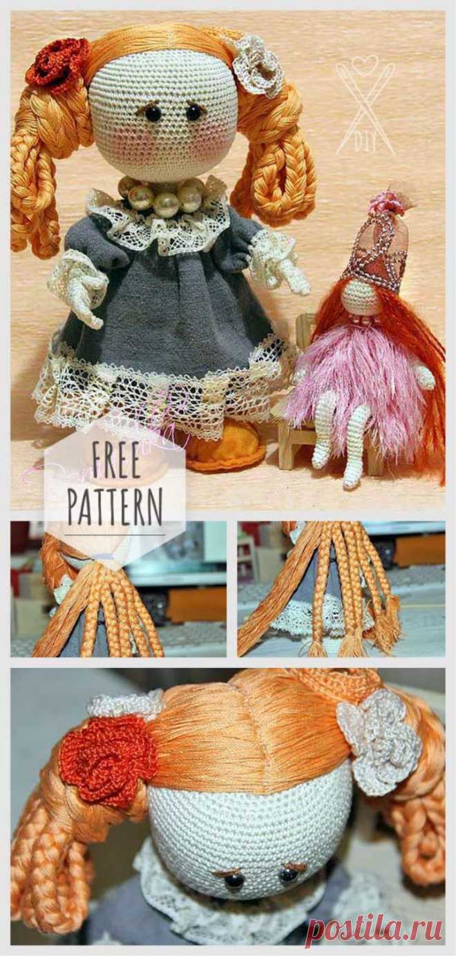 Amigurumi Vintage Girl Free Pattern