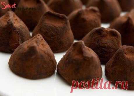 Шоколадные трюфели (легкий рецепт) | Sweet Twittes