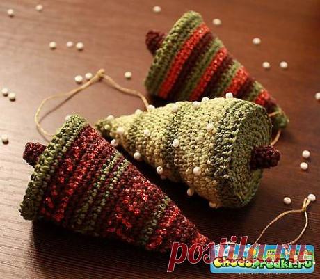 Оригинальные елочные игрушки своими руками » Chudopredki.ru - Ребенок и дети, беременность, роды, родители