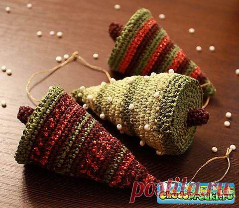 Оригинальные елочные игрушки своими руками » Chudopredki.ru - Ребенок и дети, беременность, роды, родители