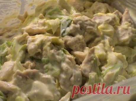 Оригинальный салат  с курицей и сыром | Путеводитель по Италии и итальянскому языку