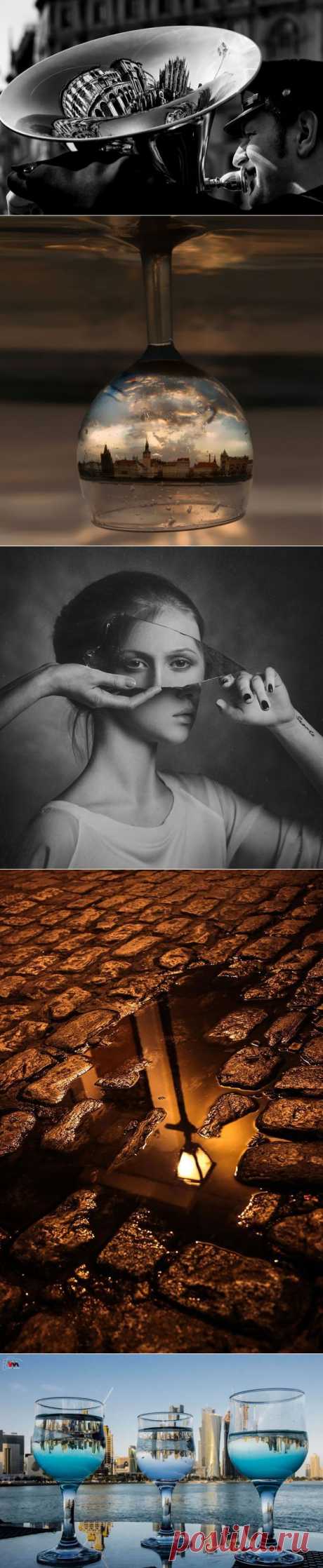 Фотографии отражений - высший пилотаж в работе профессионалов | Мир Фотографии