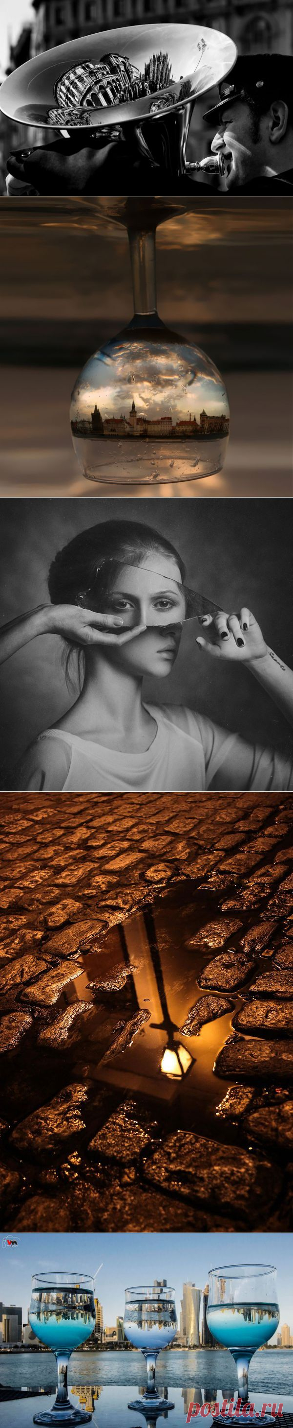 Фотографии отражений - высший пилотаж в работе профессионалов | Мир Фотографии