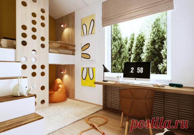 Детская с солнечными зайцами, автор Галина Березкина, конкурс 