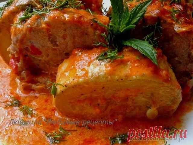 Запечённые с фаршем кабачки - просто, быстро и вкусно!