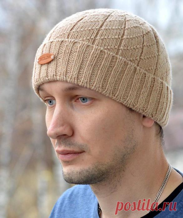 Шапочка спицами