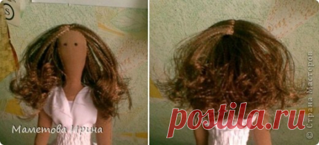 Мастер класс прическа для куклы