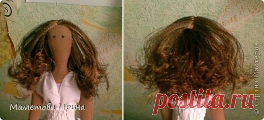 Мастер класс прическа для куклы