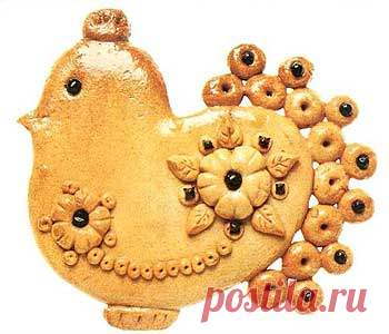 Изготовление птички из соленого теста :: Поделки из соленого теста