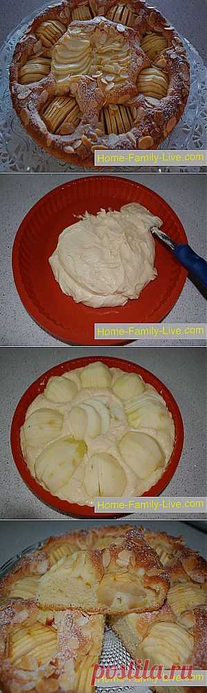 Кулинарные рецепты Пирог с яблоком &raquo; Кулинарные рецепты