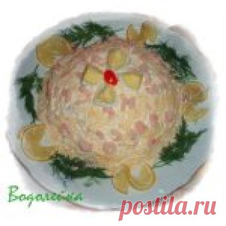 Салат с креветками Кулинарный рецепт