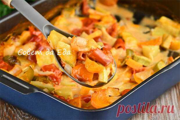 Пожалуй, это самый простой способ приготовления овощного рагу - Будет вкусно - Социальная сеть 