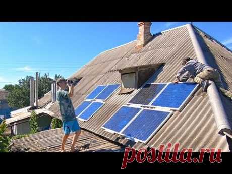 Cheap Giant Solar Power station DIY