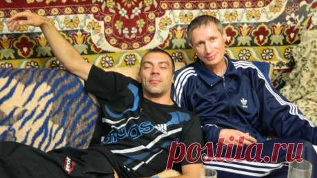 Лешка и Эдичка...
