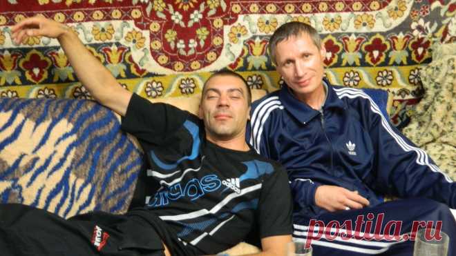 Лешка и Эдичка...