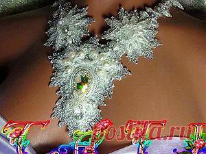 Необычная сборка колье - Ярмарка Мастеров - ручная работа, handmade